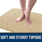 OLANLY Dog Door Mat for Muddy Paws 30x20, Super Absorbent Chenille Mud Mat - Image 4