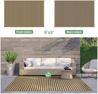 GENIMO Outdoor Rug, Waterproof Plastic Rugs - Image 5