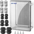 Waterproof Outdoor Project ABS Plastic Junction Box IP67 Weatherproof Dustproof by XINYIELE