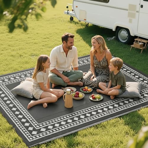 RURALITY Outdoor Rugs 6x9 Waterproof - Image 7