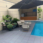 44-Pack Interlocking PP Deck Tiles, All-Weather Anti-Slip Patio Tiles - Image 3