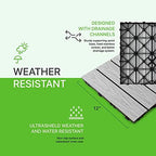 NewTechWood UltraShield Naturale 1 ft. x 1 ft. Composite Deck Tiles - Image 3