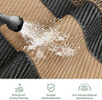 GENIMO Outdoor Rug, Waterproof Plastic Rugs - Image 6