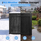 Outdoor Storage Box Waterproof, 32 Gallon Deck Box - Image 4