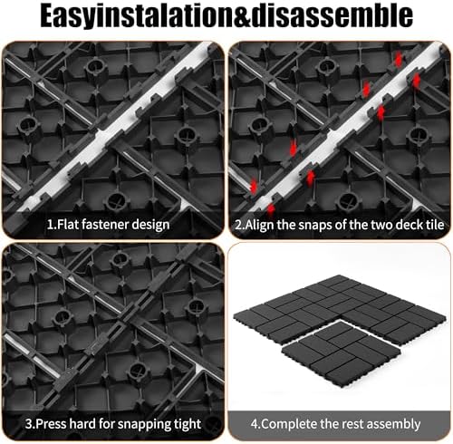 nterlocking Deck Tiles, All Weather Use - Image 4