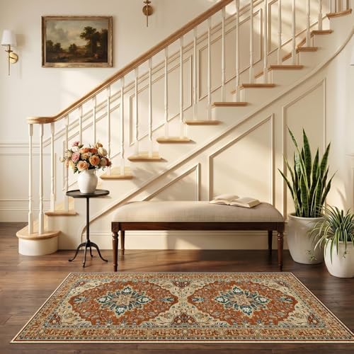 RELEANY Washable Area Rug, Runner 2'6"x5' - Image 2