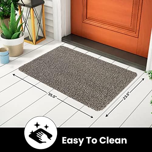 Clean Machine 10376913 Astroturf Dirt Trapper Doormat, 23.5" x 35.5", Flair - Image 6