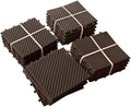 Interlocking Deck Tiles Outdoor Waterproof, Composite Patio Flooring by SHPAIDIRECT