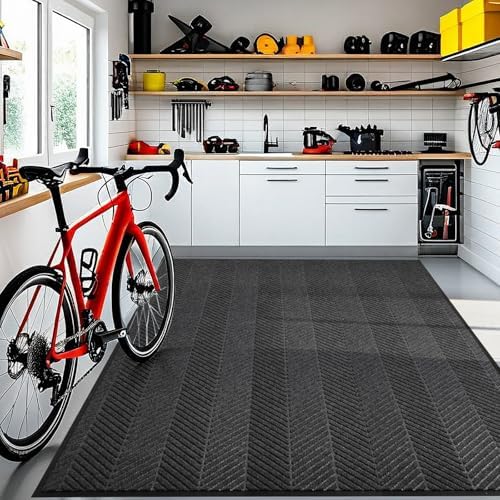4′x10′ Heavy Duty Door Mat Indoor Outdoor, Large Floor Mat by ZPAIAreaFloorProtector
