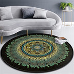 Chair Mat for Hardwood Floor Anti-Slip Floor Protector Round Gaming Computer - Image 3