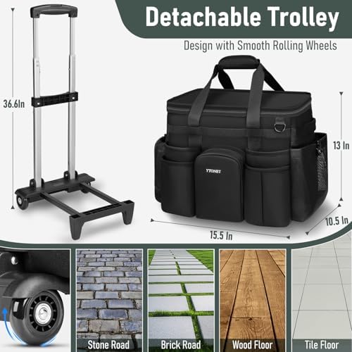 Ytonet Rolling Cleaning Caddy - Image 3
