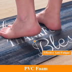 HEBE Anti Fatigue Kitchen Mat Set of 2, Cushioned Kitchen Mats - Image 3