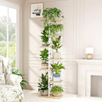 Bamworld Plant Stand 7 Tier Tall Shelf - Image 2
