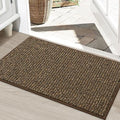 BEQHAUSE Dirt Trapper Door Mat 24" x 36", Non-Slip Washable Doormats by BEQHAUSE
