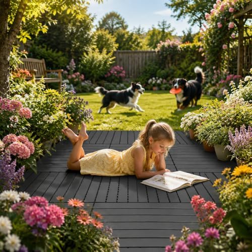 Interlocking Plastic Deck Tiles, Decking Tiles - Image 6