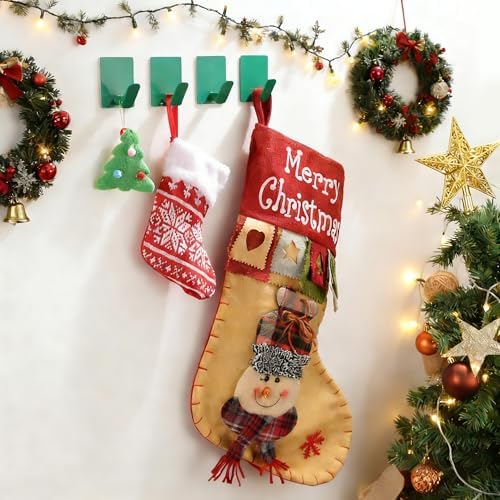 DELITON 4 Pack Colorful Hanging Hooks - Image 5