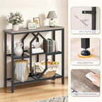 HOOBRO Console Table, Narrow Entryway Table, Behind Couch Table - Image 6