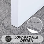 Timo Indoor Door Mat 32" x 40", Dirt Trapper Door Mats, Light Grey - Image 5