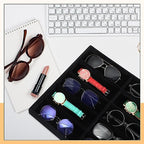 Batiyeer 2pcs Sunglasses Organizer Storage Tray Black 2 Pcs - Image 4