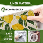 Spring Summer Lemon Welcome Front Door Mat - Image 5