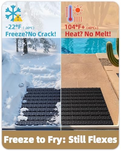 Color&Geometry Super Heavyweight TPE Welcome Mat Outdoor - Image 5