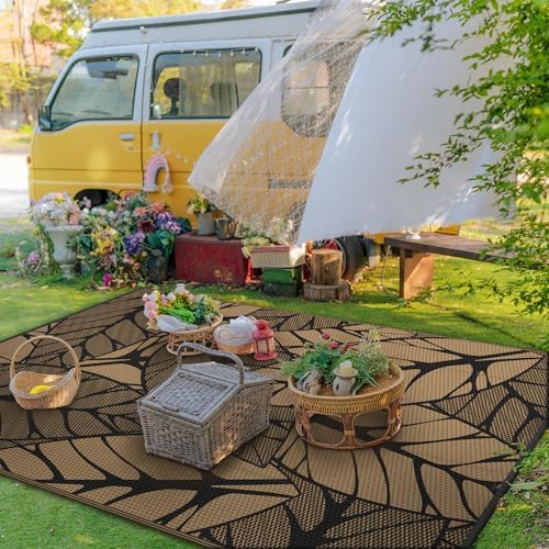 GENIMO Outdoor Rug, Waterproof Plastic Rugs - Image 3