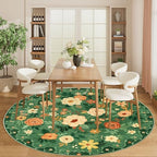 DUKINO 6ft Round Rug, Washable Circle Rug - Image 6