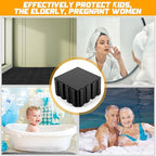 Thyle 100 Pack Drainage Mats Interlocking Rubber Floor Tiles 10" x 10" Non Slip - Image 4