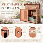 VINGLI Multi-Purpose Outdoor Storage Cabinet - Image 5