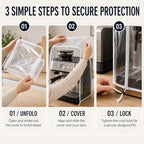Custom Clear PVC Dust Cover Waterproof, Transparent Protective Cover - Image 3