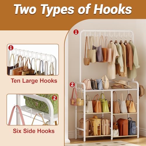 Large Capacity 3-Tier Purse Organizer - Image 4