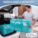 TICONN 4 Pack Extra Large Moving Bags Heavy Duty - Image 2