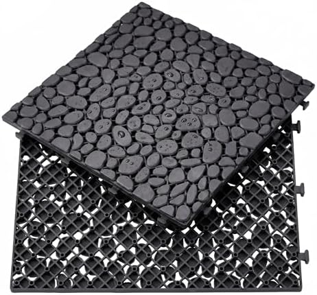 60 Pack Waterproof Interlocking Deck Tiles by YumiMuasy