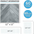 Art3d 60-Pack Herringbone Peel and Stick Floor Tiles - Image 4