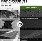Porch Shield Patio Deck Box Storage Cover 44 x 28 x 24 inch - Image 4