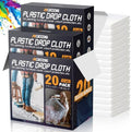 Axgatoxe 12 x 9 Ft Plastic Drop Cloths by AXgatoxe