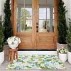 Floral Outdoor Rug - Image 4
