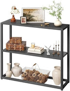 TIQLAB Small Entryway Table, 29.5" Narrow Console Table by TIQLAB