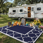 GENIMO Outdoor Rug, Waterproof Plastic Rugs - Image 3