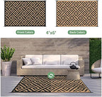 GENIMO Outdoor Rug, Waterproof Plastic Rugs - Image 4
