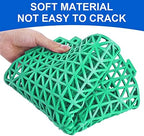 MYFAMIREA Modular Interlocking Cushion 12 Pack 11.8" x 11.8" Rubber Floor Tiles - Image 3