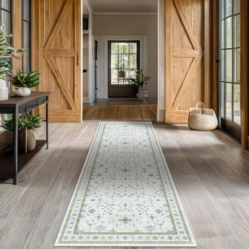 Hazo Haus Oushak Runner 2x10 Hallway Rug by HazoHaus