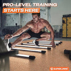 SUPERJARE 0.56'' Thick 120 Sq Ft Rubber Top Gym Flooring - Image 2