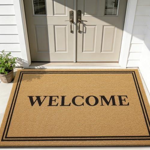 OLANLY Front Door Mat 59x34, Low Profile Doormat - Image 2