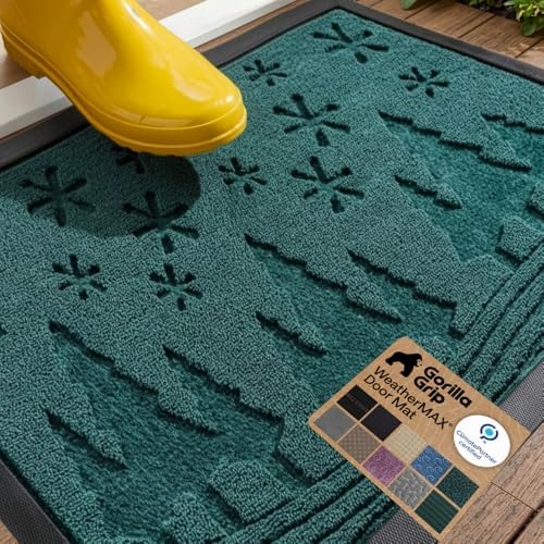 GORILLA GRIP WeatherMAX Door Mat, Indoor Outdoor by GorillaGrip