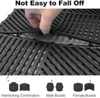 ToLanbbt Modular Interlocking Cushion 12P 11.8" x 11.8" Interlocking Rubber - Image 3