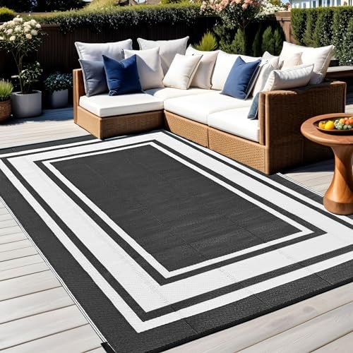 RURALITY Plastic Straw Outdoor Mats 5 ft by 8 ft - Image 3