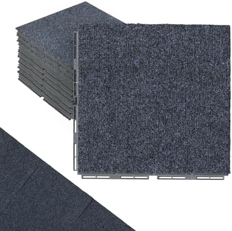Interlocking Deck Tiles Outdoor Waterproof, Composite Patio Flooring by SHPAIDIRECT