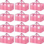12 Pack Extra Heavy Duty Large Moving Bags by Fygrip
