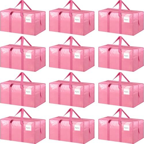 12 Pack Extra Heavy Duty Large Moving Bags by Fygrip